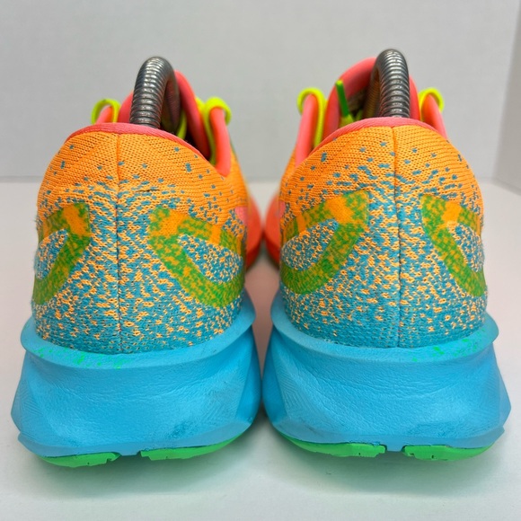 ASICS DynaBlast Orange Pop/Coral Running Shoes Athletic 1012A989-800 VGUC No Box - Picture 4 of 15